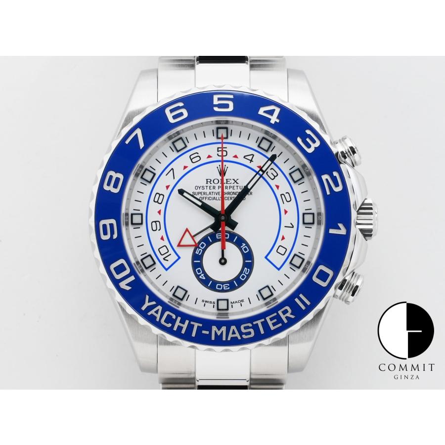 ロレックス ヨットマスターII Ref.116680 ステンレススチール ホワイト文字盤 | ヨットマスター