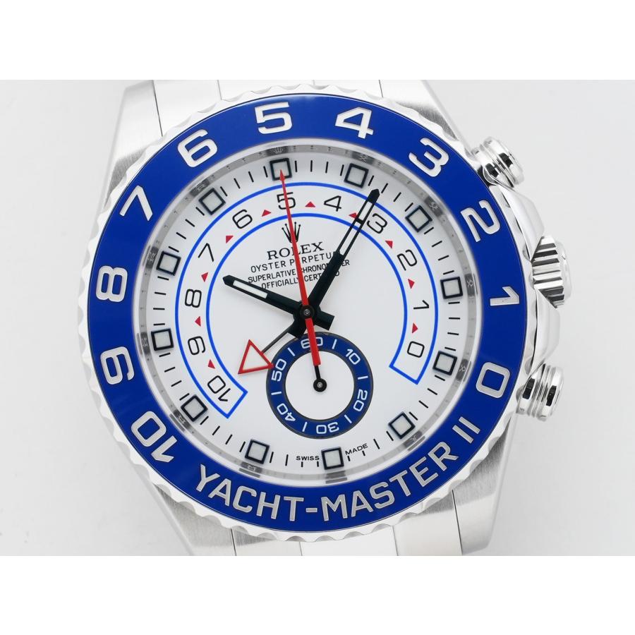 ロレックス ヨットマスターII Ref.116680 ステンレススチール ホワイト文字盤 | ヨットマスター | 02