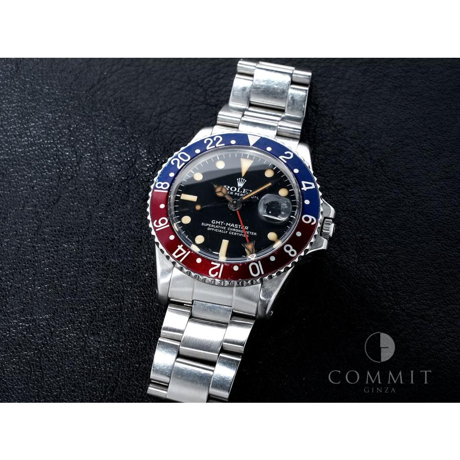 ロレックス GMTマスター Ref.1675 ステンレススチール ブラック文字盤 オイスターブレスレット | GMTマスター | 13