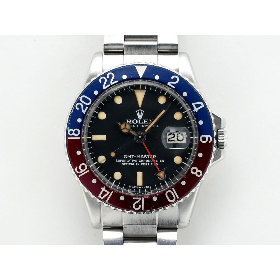 ロレックス GMTマスター Ref.1675 ステンレススチール ブラック文字盤 オイスターブレスレット | GMTマスター | 01
