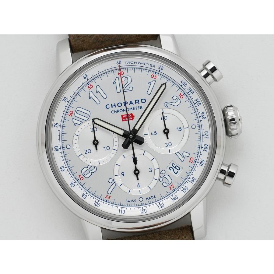 ショパール ミッレ ミリア クラシック クロノグラフ トリビュート トゥ サー・スターリング・モス Ref.168619-3012 ステンレススチール シルバー文字盤 | ショパール L.U.C | 02