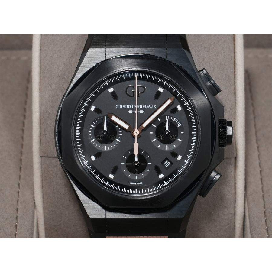 ジラールペルゴ ロレアート アブソルート クロノグラフ ゴールドフィーバー Ref.81060-21-492-FH3A チタニウム ブラック文字盤 | ジラール・ペルゴ | 01