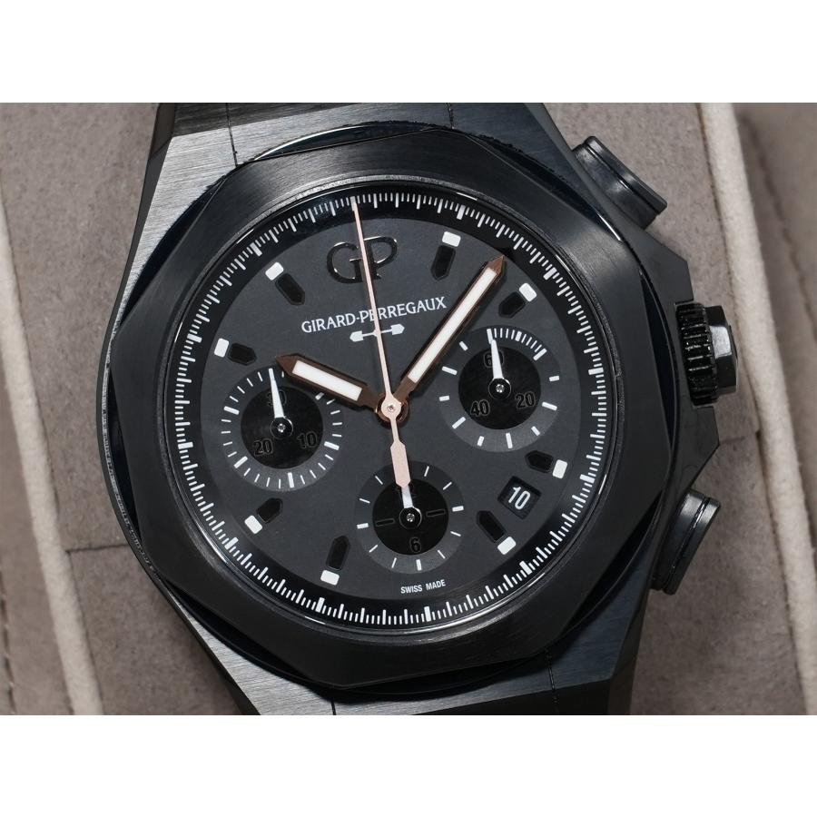 ジラールペルゴ ロレアート アブソルート クロノグラフ ゴールドフィーバー Ref.81060-21-492-FH3A チタニウム ブラック文字盤 | ジラール・ペルゴ | 02