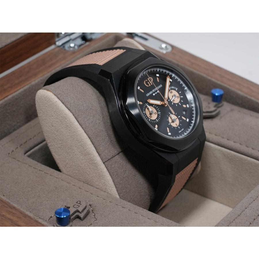 ジラールペルゴ ロレアート アブソルート クロノグラフ ゴールドフィーバー Ref.81060-21-492-FH3A チタニウム ブラック文字盤 | ジラール・ペルゴ | 04