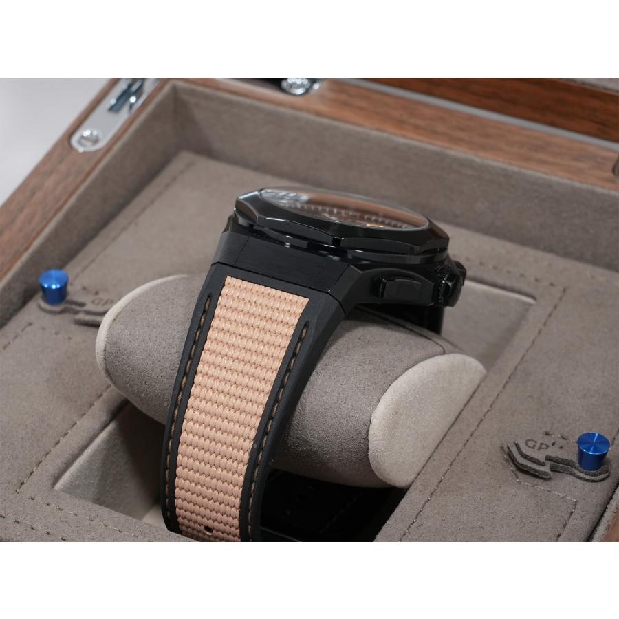 ジラールペルゴ ロレアート アブソルート クロノグラフ ゴールドフィーバー Ref.81060-21-492-FH3A チタニウム ブラック文字盤 | ジラール・ペルゴ | 05