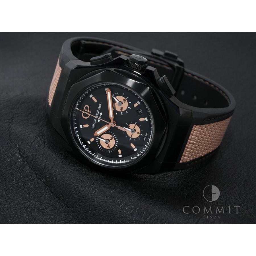 ジラールペルゴ ロレアート アブソルート クロノグラフ ゴールドフィーバー Ref.81060-21-492-FH3A チタニウム ブラック文字盤 | ジラール・ペルゴ | 09