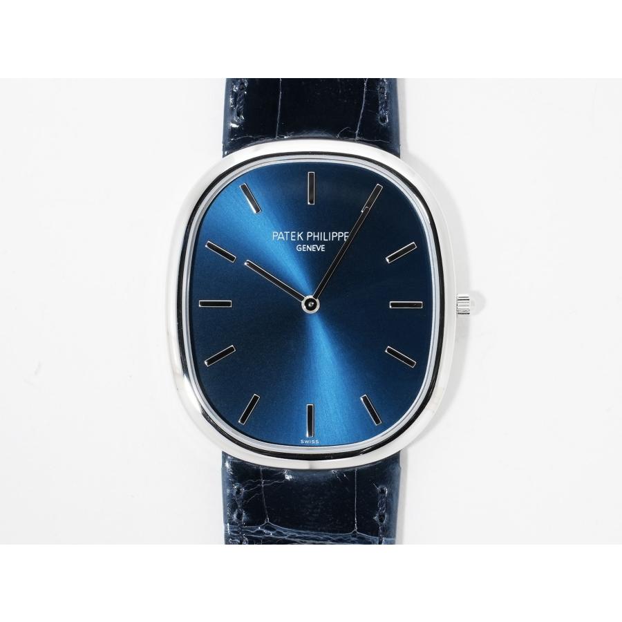 パテックフィリップ ゴールデンエリプス Ref.5738P-001 プラチナ ブルー・ソレイユ文字盤 | PATEK PHILIPPE | 01