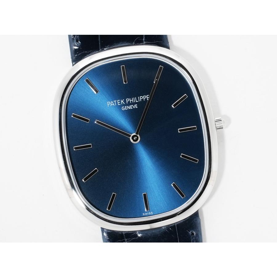 パテックフィリップ ゴールデンエリプス Ref.5738P-001 プラチナ ブルー・ソレイユ文字盤 | PATEK PHILIPPE | 02