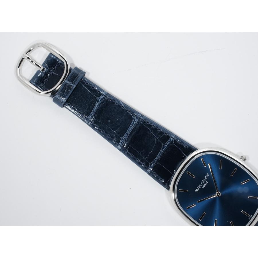 パテックフィリップ ゴールデンエリプス Ref.5738P-001 プラチナ ブルー・ソレイユ文字盤 | PATEK PHILIPPE | 06