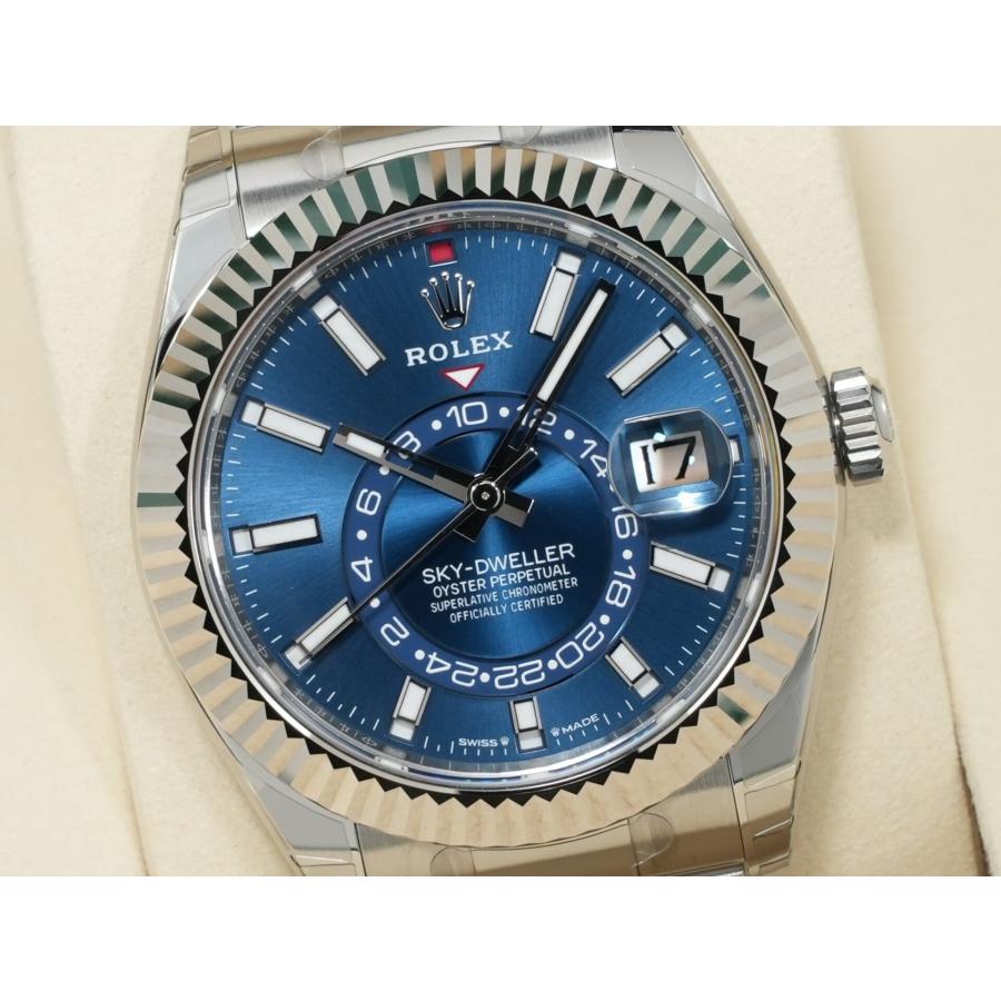 ロレックス スカイドゥエラー Ref.336934 ステンレススチール/ホワイトゴールド ブルー文字盤 オイスターブレスレット | スカイドゥエラー | 02