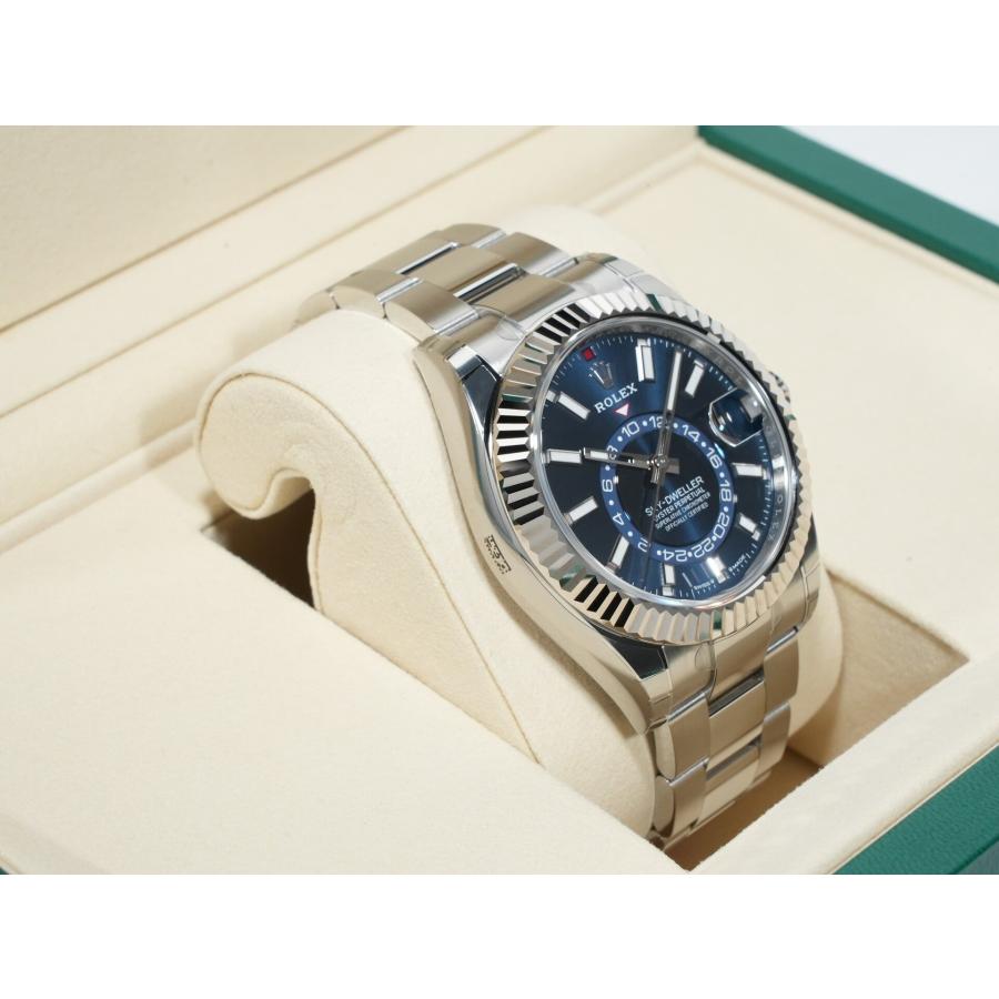 ロレックス スカイドゥエラー Ref.336934 ステンレススチール/ホワイトゴールド ブルー文字盤 オイスターブレスレット | スカイドゥエラー | 04