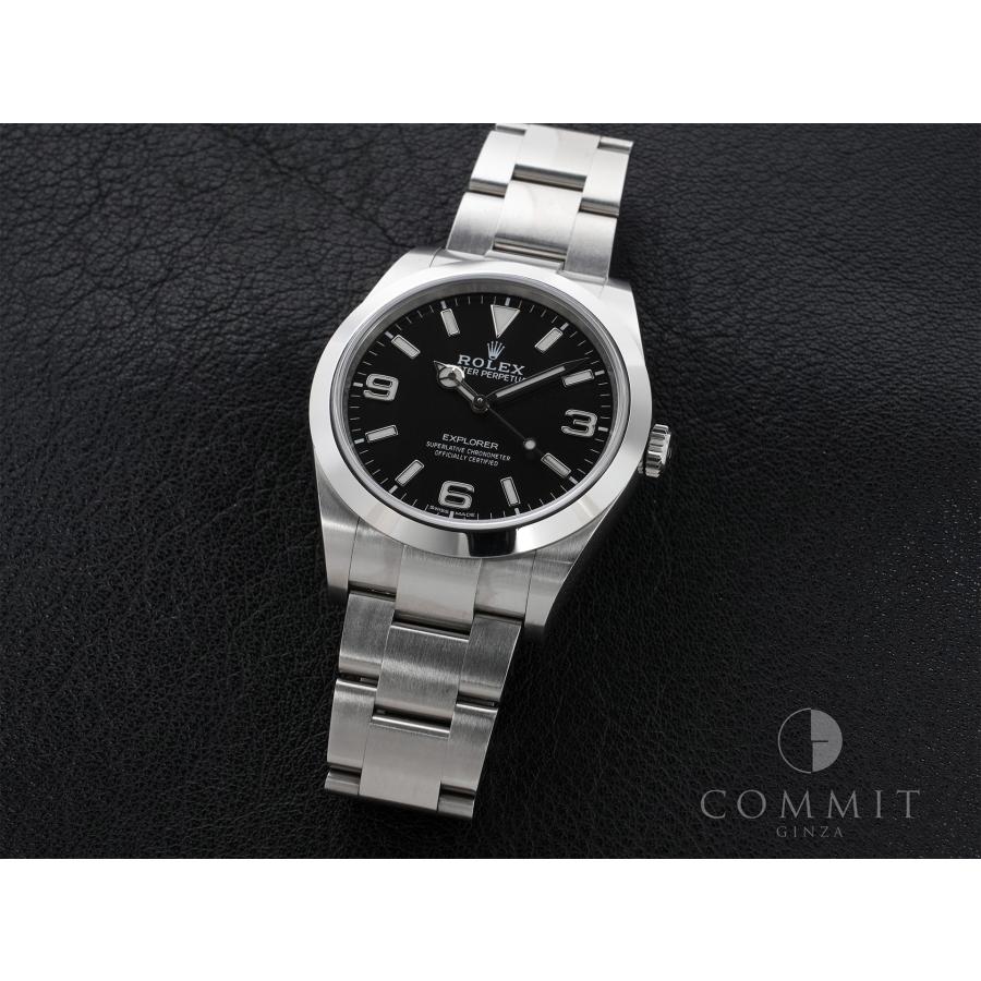 ロレックス エクスプローラーI Ref.214270 ステンレススチール ブラック文字盤 オイスターブレスレット | エクスプローラー（ROLEX） | 10