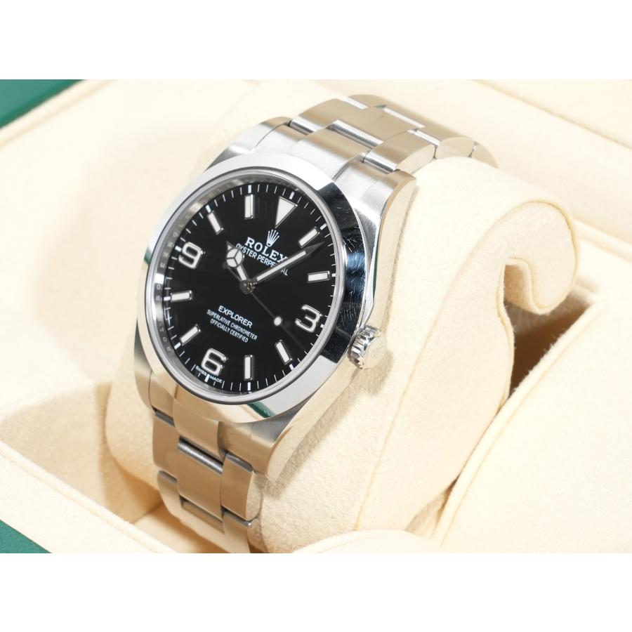 ロレックス エクスプローラーI Ref.214270 ステンレススチール ブラック文字盤 オイスターブレスレット | エクスプローラー（ROLEX） | 03
