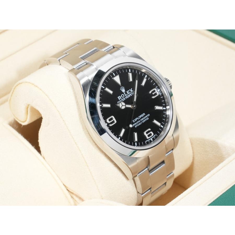 ロレックス エクスプローラーI Ref.214270 ステンレススチール ブラック文字盤 オイスターブレスレット | エクスプローラー（ROLEX） | 04