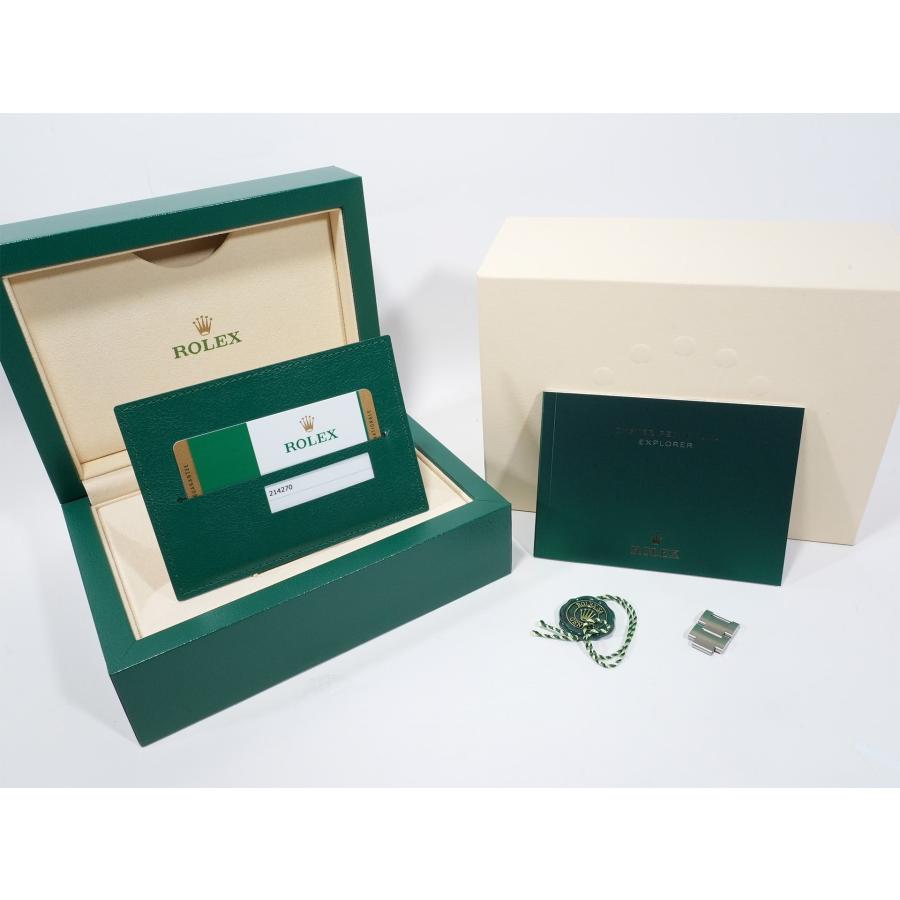 ロレックス エクスプローラーI Ref.214270 ステンレススチール ブラック文字盤 オイスターブレスレット | エクスプローラー（ROLEX） | 09