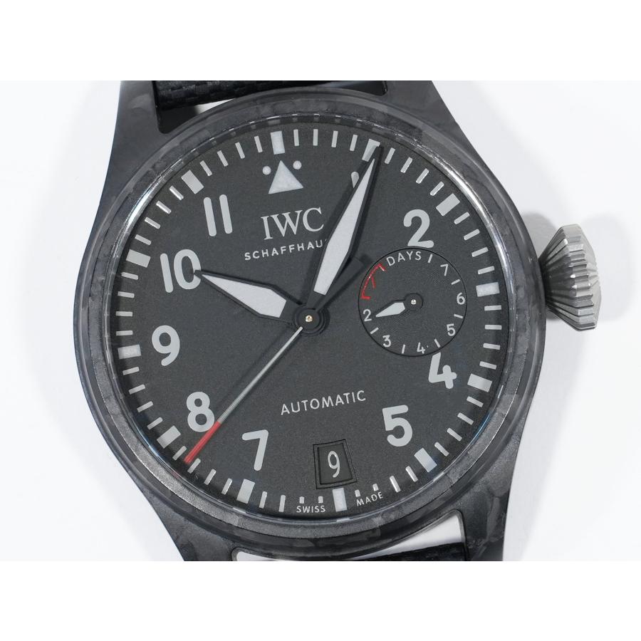 IWC ビッグパイロットウォッチ ブラックカーボン Ref.IW506101 カーボン グレー文字盤 | IWC SCHAFFHAUSEN | 02