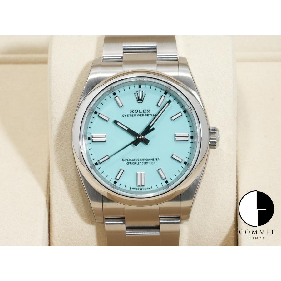 ロレックス オイスターパーペチュアル36 Ref.126000 SS ターコイズ文字盤 | オイスター パーペチュアル