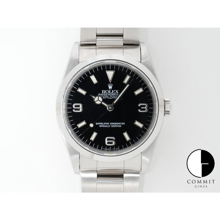 ロレックス エクスプローラーI Ref.14270 ステンレススチール ブラック文字盤 オイスターブレスレット | エクスプローラー（ROLEX）