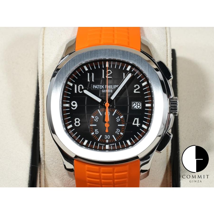 パテックフィリップ アクアノート クロノグラフ Ref.5968A-001 ステンレススチール ブラック文字盤 | アクアノート