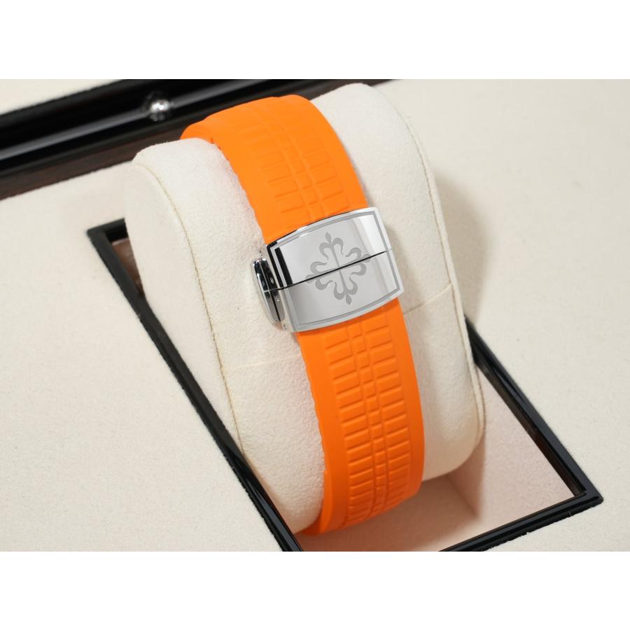 パテックフィリップ アクアノート クロノグラフ Ref.5968A-001 ステンレススチール ブラック文字盤 | アクアノート | 06