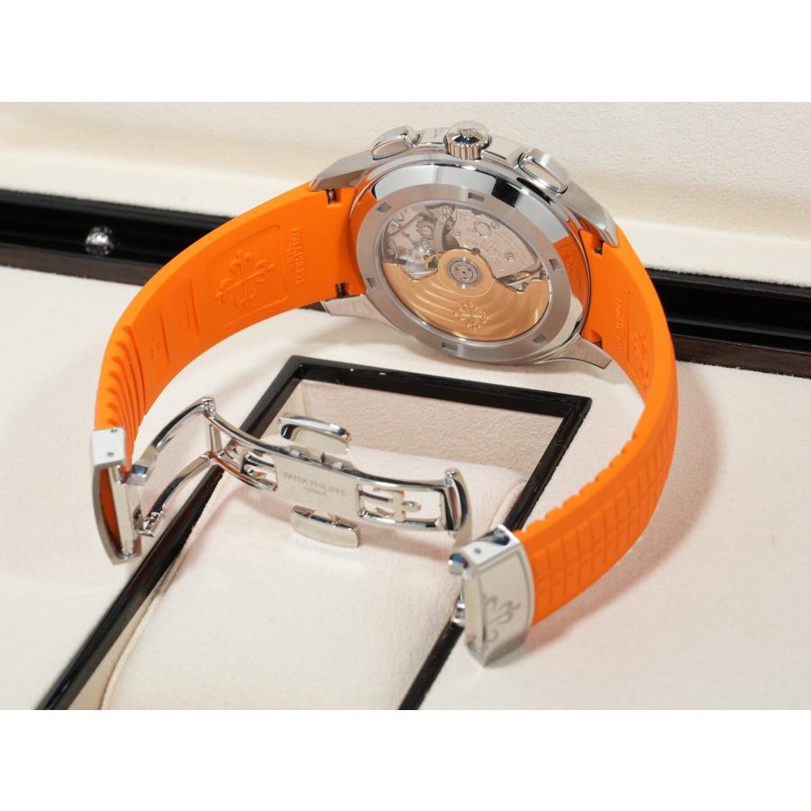 パテックフィリップ アクアノート クロノグラフ Ref.5968A-001 ステンレススチール ブラック文字盤 | アクアノート | 07