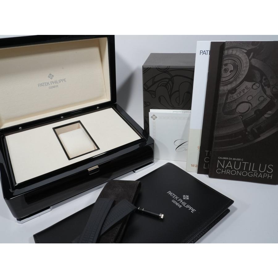 パテックフィリップ アクアノート クロノグラフ Ref.5968A-001 ステンレススチール ブラック文字盤 | アクアノート | 08