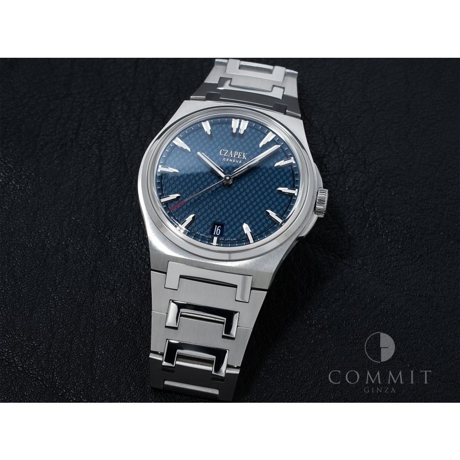 チャペック アンタークティック パサージュ ドゥ ドレーク Ref.- ステンレススチール ディープブルー文字盤 | CZAPEK | 10