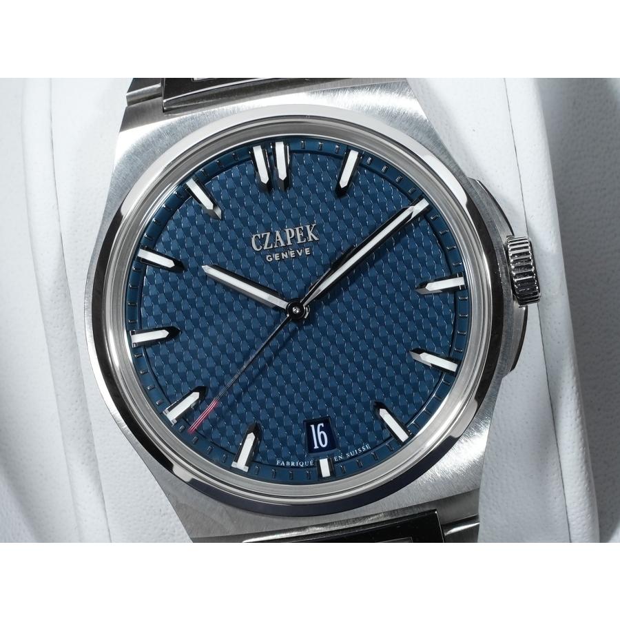 チャペック アンタークティック パサージュ ドゥ ドレーク Ref.- ステンレススチール ディープブルー文字盤 | CZAPEK | 02