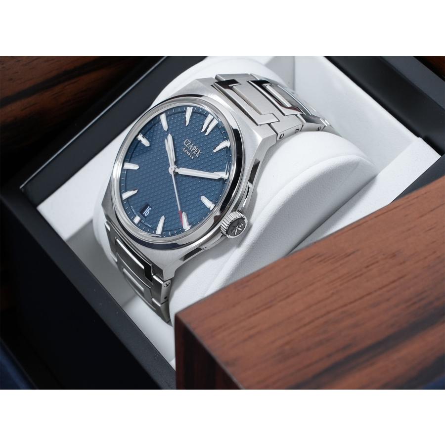 チャペック アンタークティック パサージュ ドゥ ドレーク Ref.- ステンレススチール ディープブルー文字盤 | CZAPEK | 03