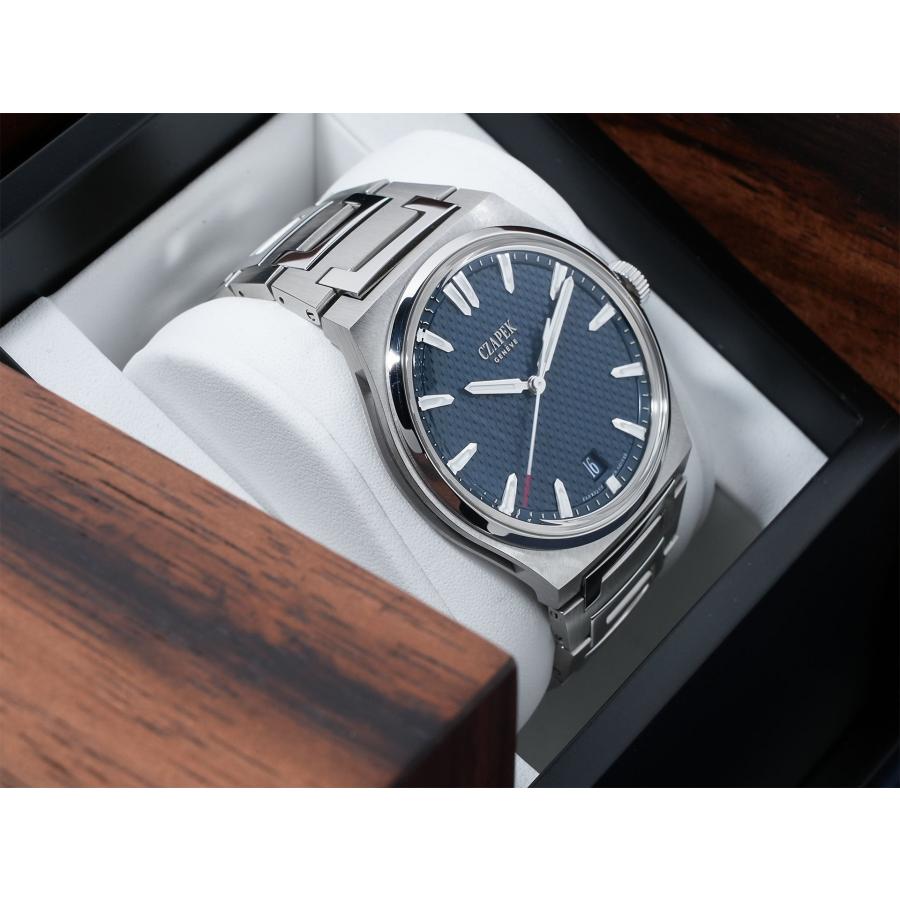 チャペック アンタークティック パサージュ ドゥ ドレーク Ref.- ステンレススチール ディープブルー文字盤 | CZAPEK | 04