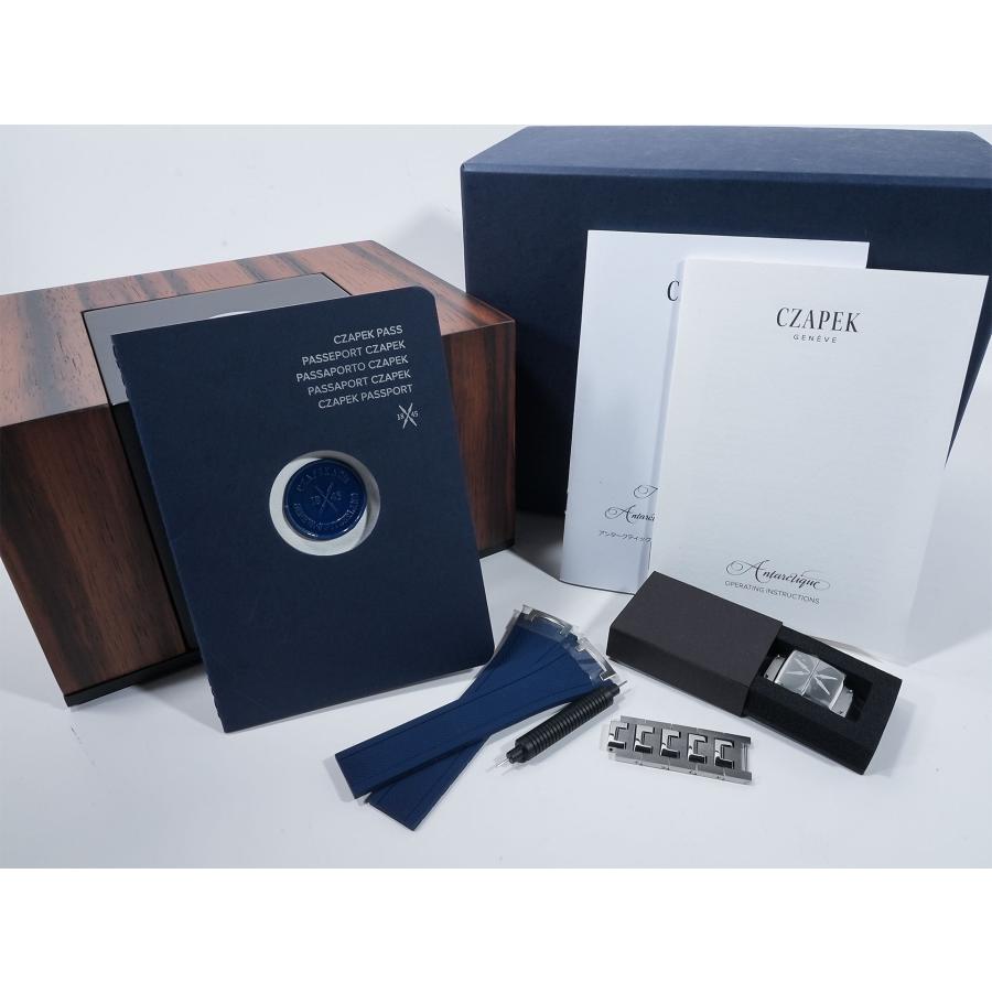 チャペック アンタークティック パサージュ ドゥ ドレーク Ref.- ステンレススチール ディープブルー文字盤 | CZAPEK | 09