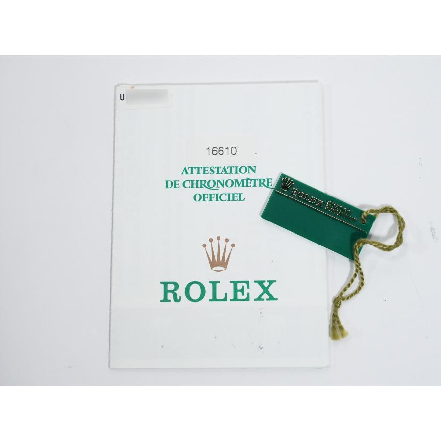 ロレックス サブマリーナー デイト Ref.16610 ステンレススチール ブラック文字盤 | サブマリーナー | 09