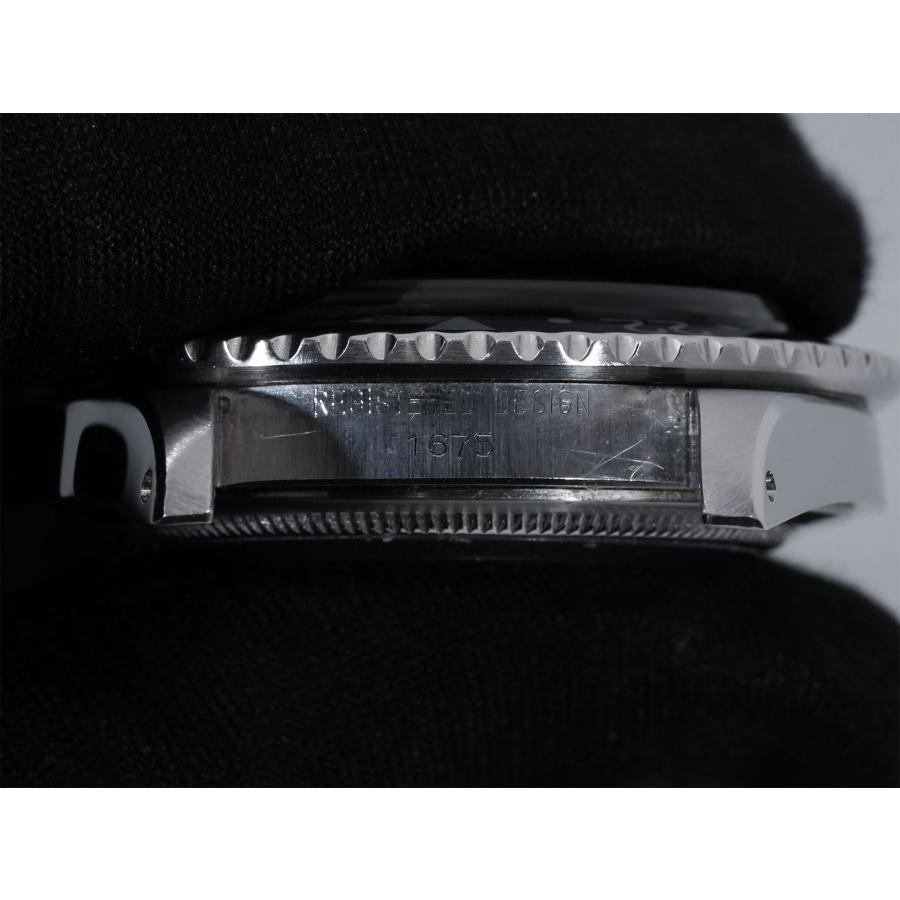 ロレックス GMTマスター Ref.1675 SS ブラック文字盤 | GMTマスター | 09
