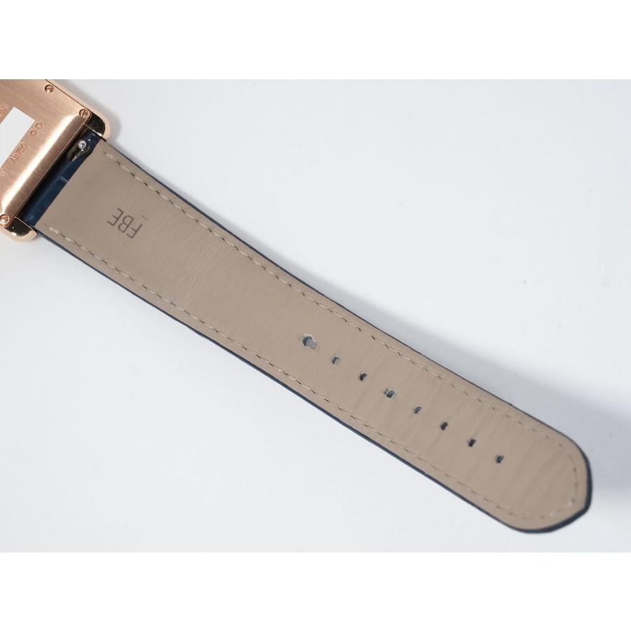 カルティエ タンク ルイ カルティエ LM Ref.WGTA0058 ローズゴールド グレー×ブルー文字盤 | Cartier | 10