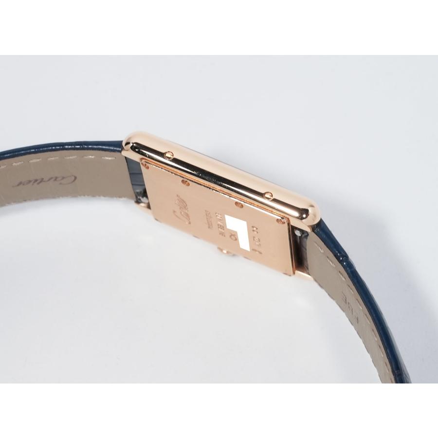 カルティエ タンク ルイ カルティエ LM Ref.WGTA0058 ローズゴールド グレー×ブルー文字盤 | Cartier | 04