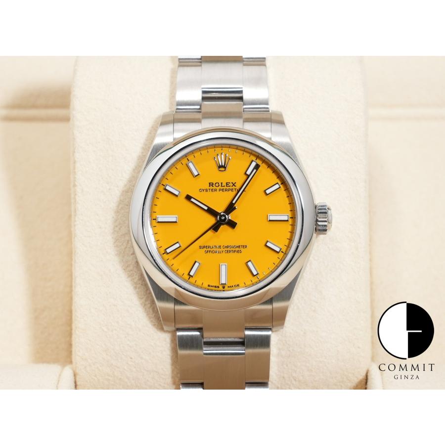 ロレックス オイスターパーペチュアル31 Ref.277200 SS イエロー文字盤 | オイスター パーペチュアル