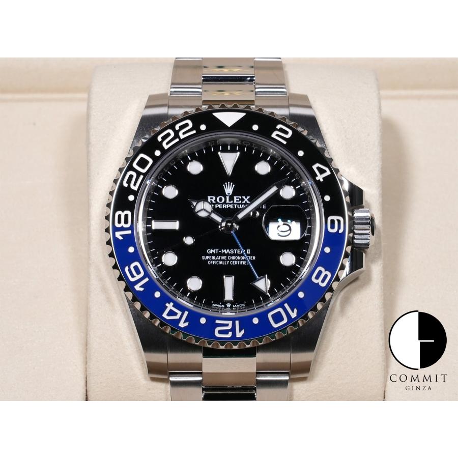 ロレックス GMTマスターII Ref.126710BLNR SS ブラック文字盤 オイスターブレスレット | GMTマスター