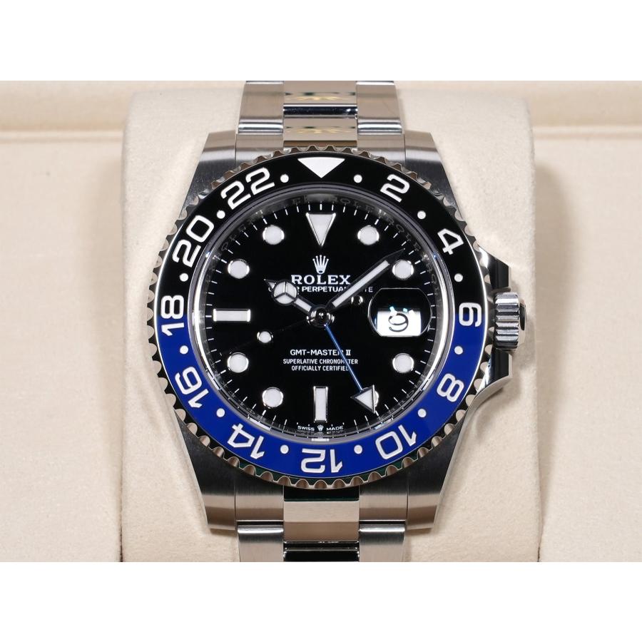ロレックス GMTマスターII Ref.126710BLNR SS ブラック文字盤 オイスターブレスレット | GMTマスター | 01