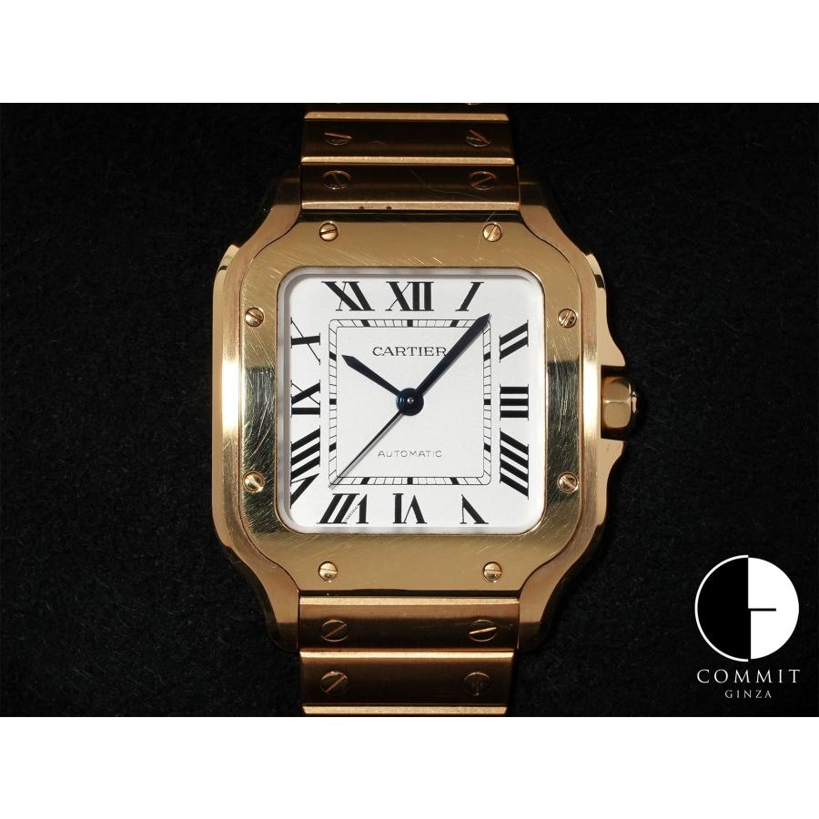 カルティエ サントス ドゥ カルティエ Ref.WGSA0010 イエローゴールド シルバー文字盤 | Cartier