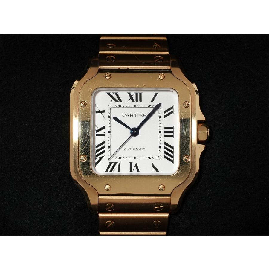 カルティエ サントス ドゥ カルティエ Ref.WGSA0010 イエローゴールド シルバー文字盤 | Cartier | 01