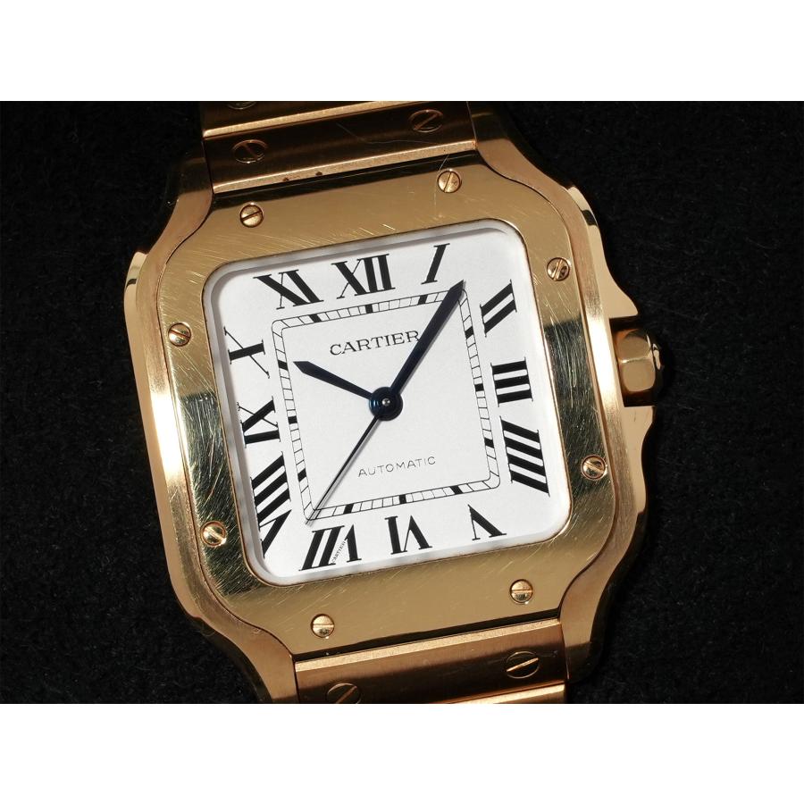 カルティエ サントス ドゥ カルティエ Ref.WGSA0010 イエローゴールド シルバー文字盤 | Cartier | 02