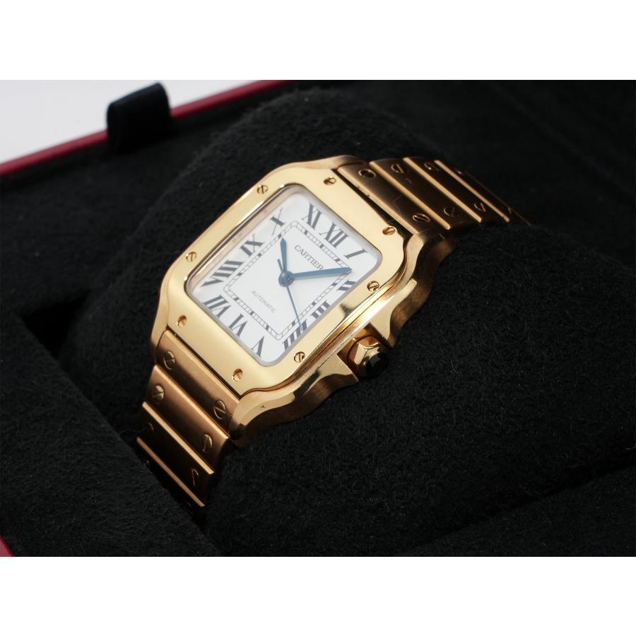 カルティエ サントス ドゥ カルティエ Ref.WGSA0010 イエローゴールド シルバー文字盤 | Cartier | 03