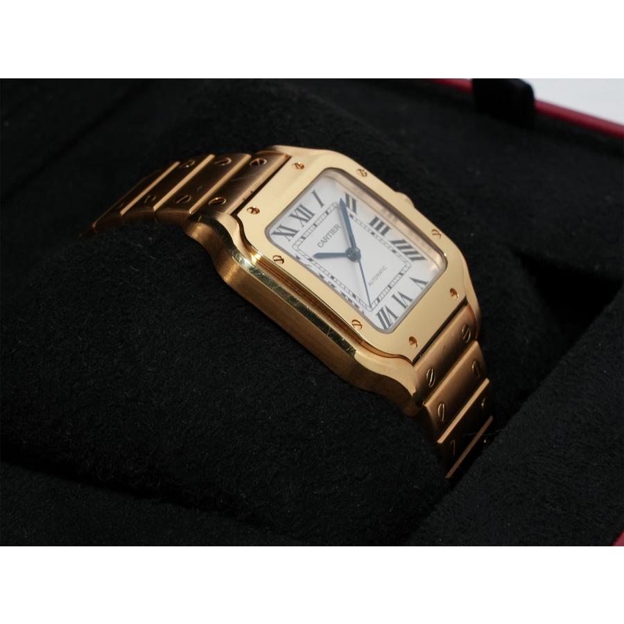 カルティエ サントス ドゥ カルティエ Ref.WGSA0010 イエローゴールド シルバー文字盤 | Cartier | 04