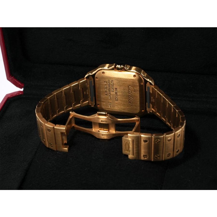 カルティエ サントス ドゥ カルティエ Ref.WGSA0010 イエローゴールド シルバー文字盤 | Cartier | 07