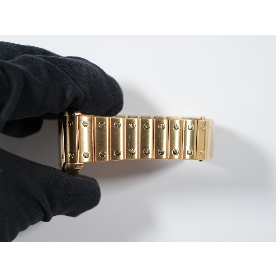 カルティエ サントス ドゥ カルティエ Ref.WGSA0010 イエローゴールド シルバー文字盤 | Cartier | 08
