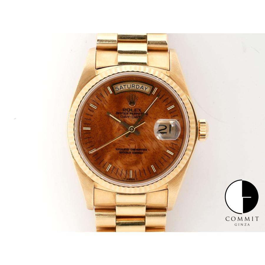ロレックス デイデイト36 Ref.18038 イエローゴールド バーチ文字盤 | デイデイト