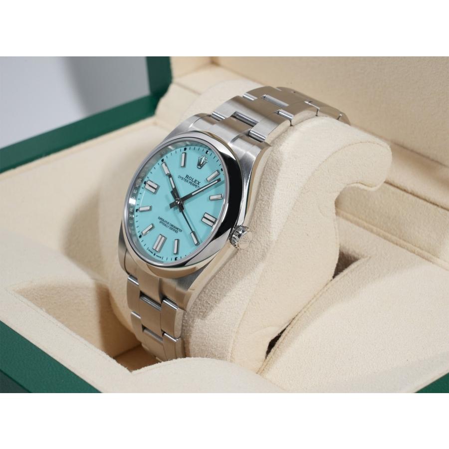 ロレックス オイスターパーペチュアル41 Ref.124300 SS ターコイズ文字盤 | オイスター パーペチュアル | 03