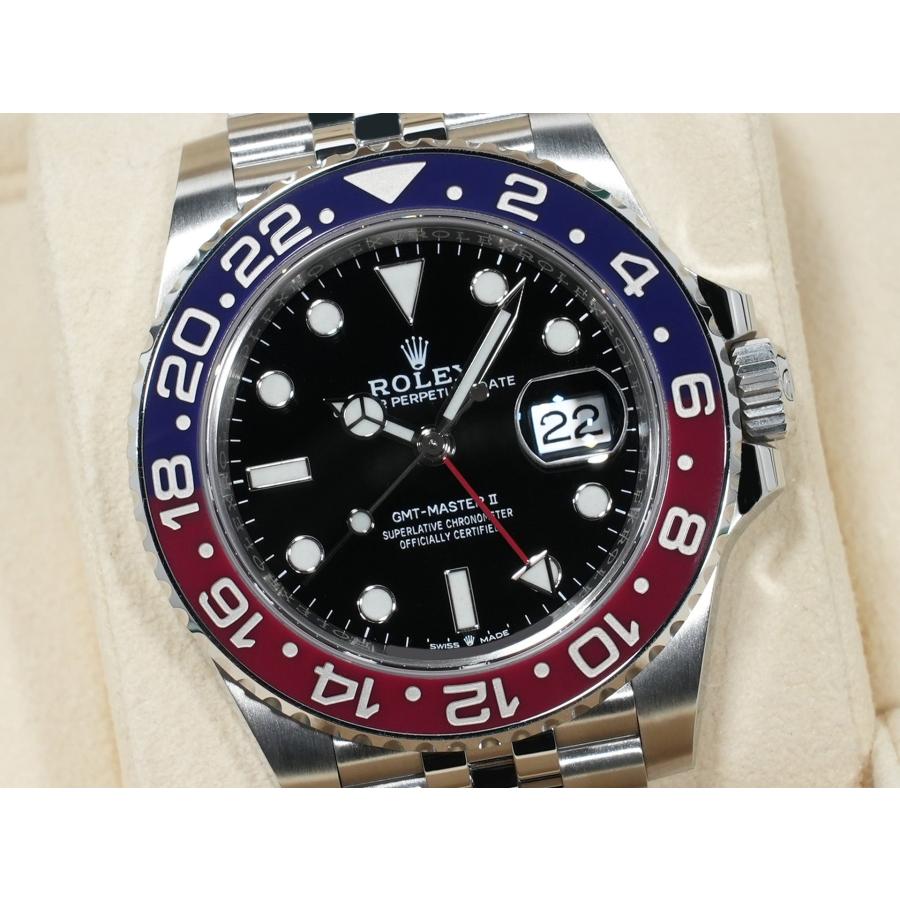 ロレックス GMTマスターII Ref.126710BLRO ステンレススチール ブラック文字盤 ジュビリーブレスレット | GMTマスター | 02