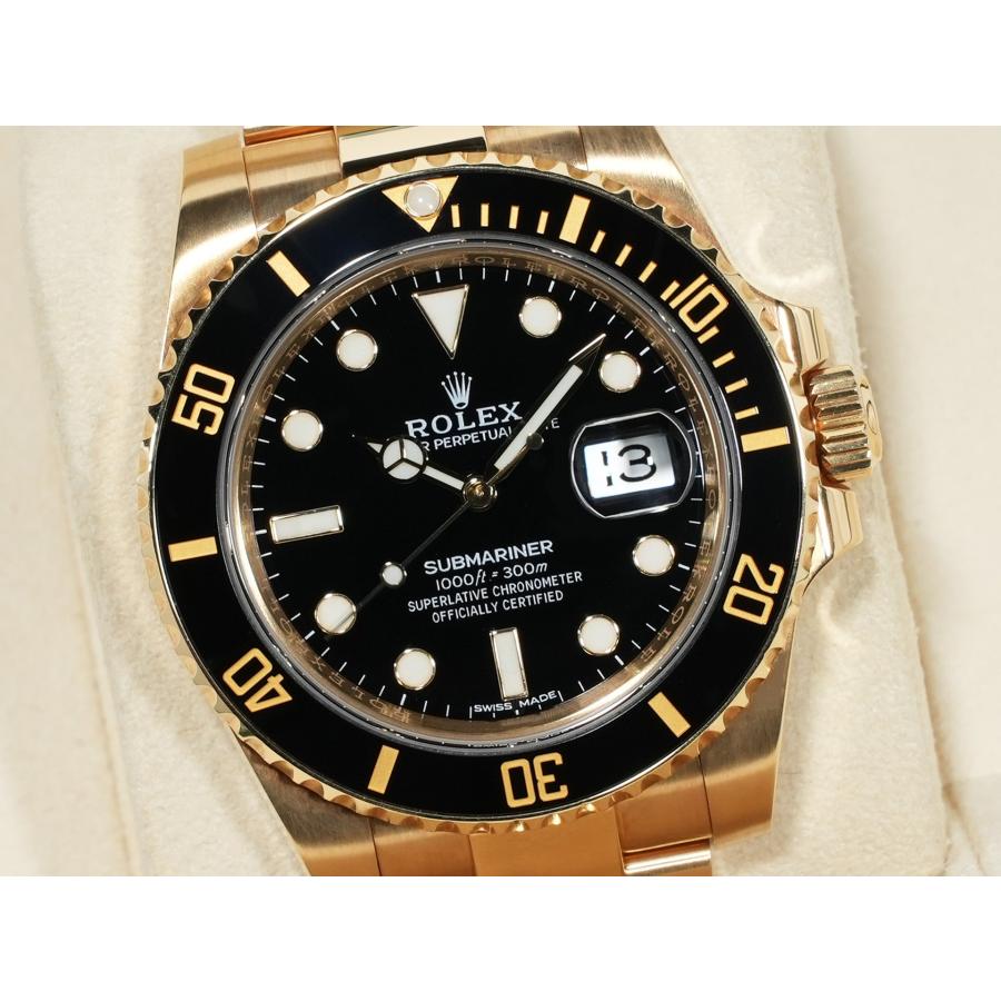 ロレックス サブマリーナー デイト Ref.116618LN イエローゴールド ブラック文字盤 | サブマリーナー | 02