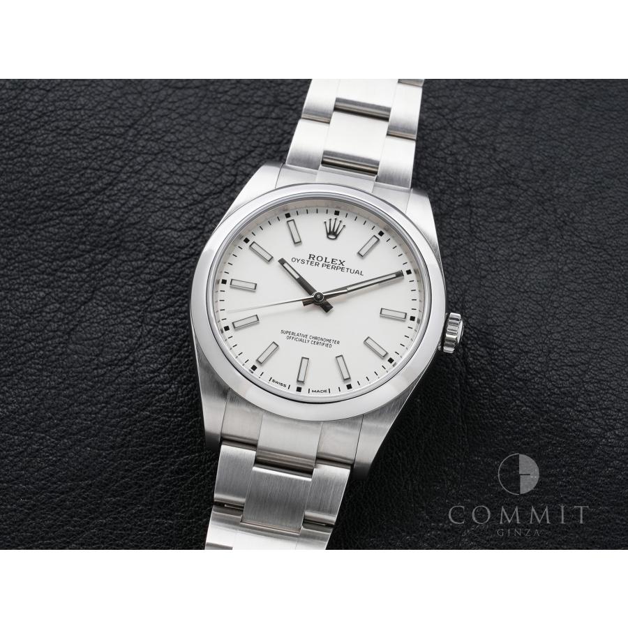 ロレックス オイスターパーペチュアル39 Ref.114300 ステンレススチール ホワイト文字盤 | オイスター パーペチュアル | 10